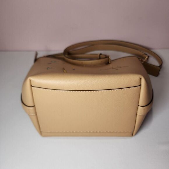 NWT Coach CU390 X Observed By Us City Large Bucket Bag Tan Multi Leather - Picture 5 of 6